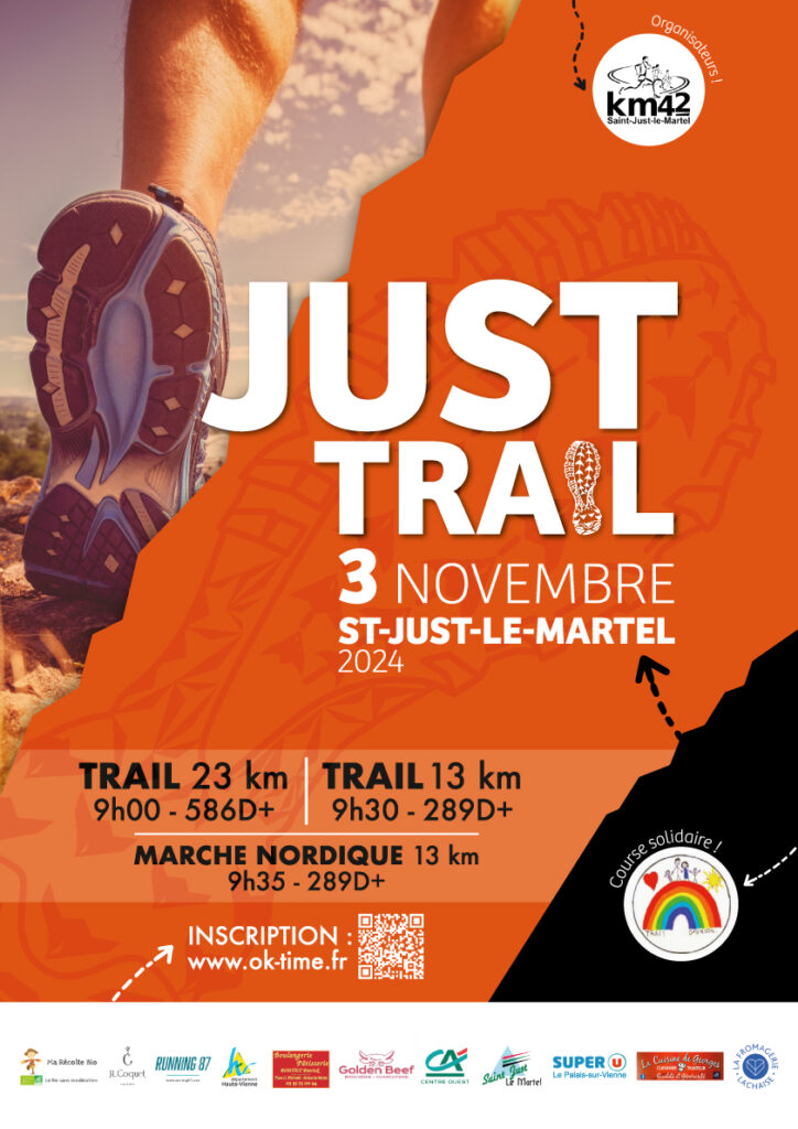 Affiche Just Trail 2024